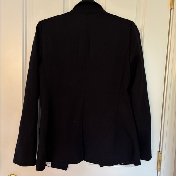 Black Blazer with Polka Dot Lining - Picture 2 of 4